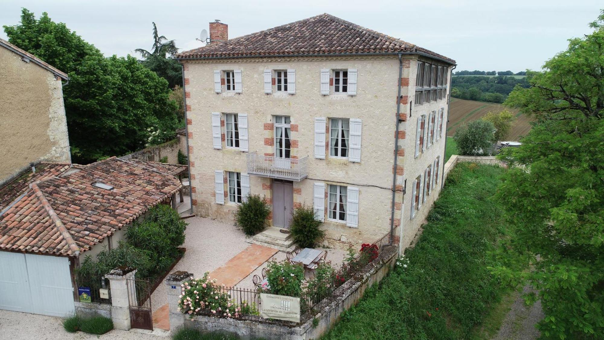 B&B La Mirande De Saint-Clar Dış mekan fotoğraf