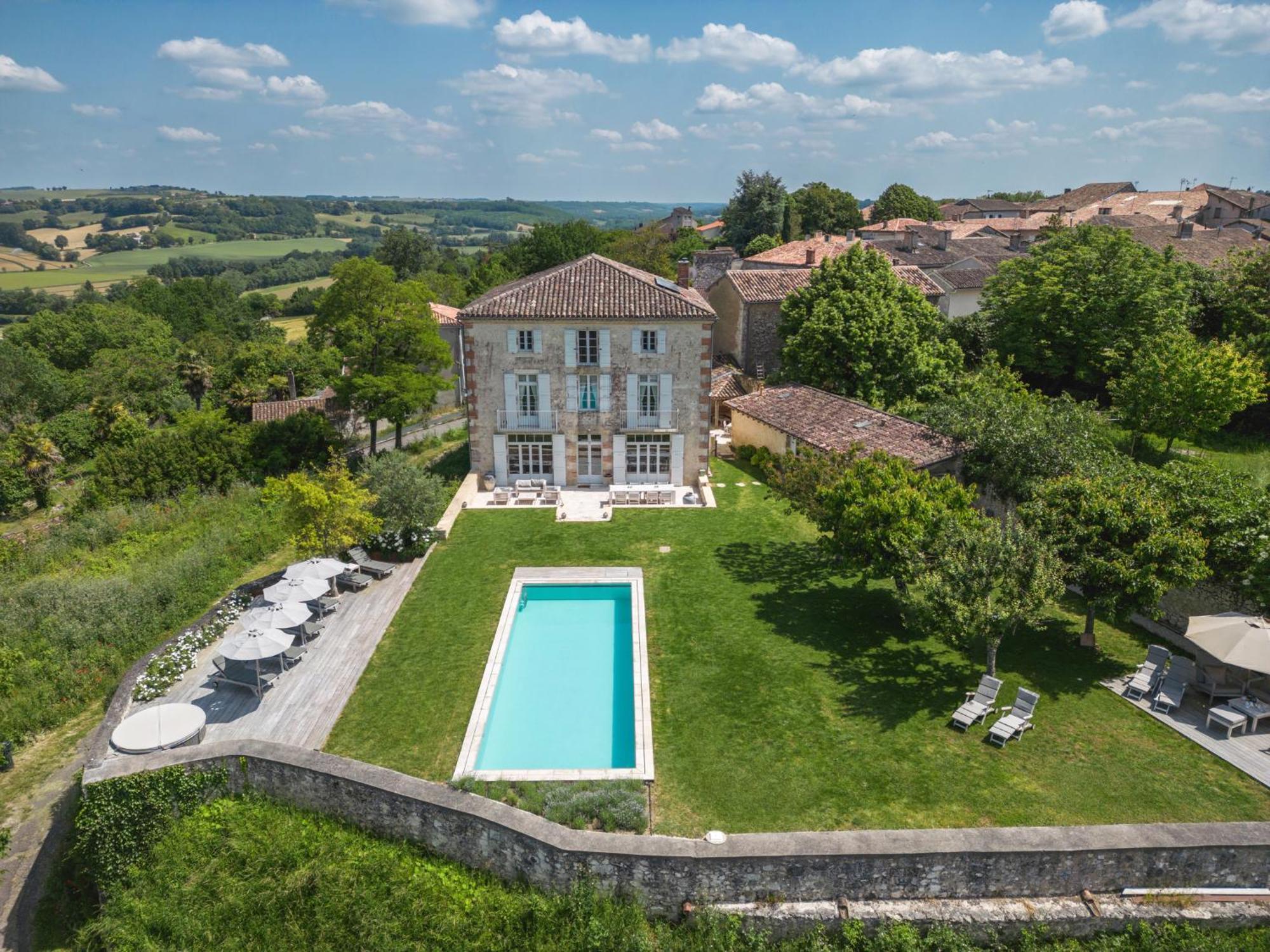 B&B La Mirande De Saint-Clar Dış mekan fotoğraf