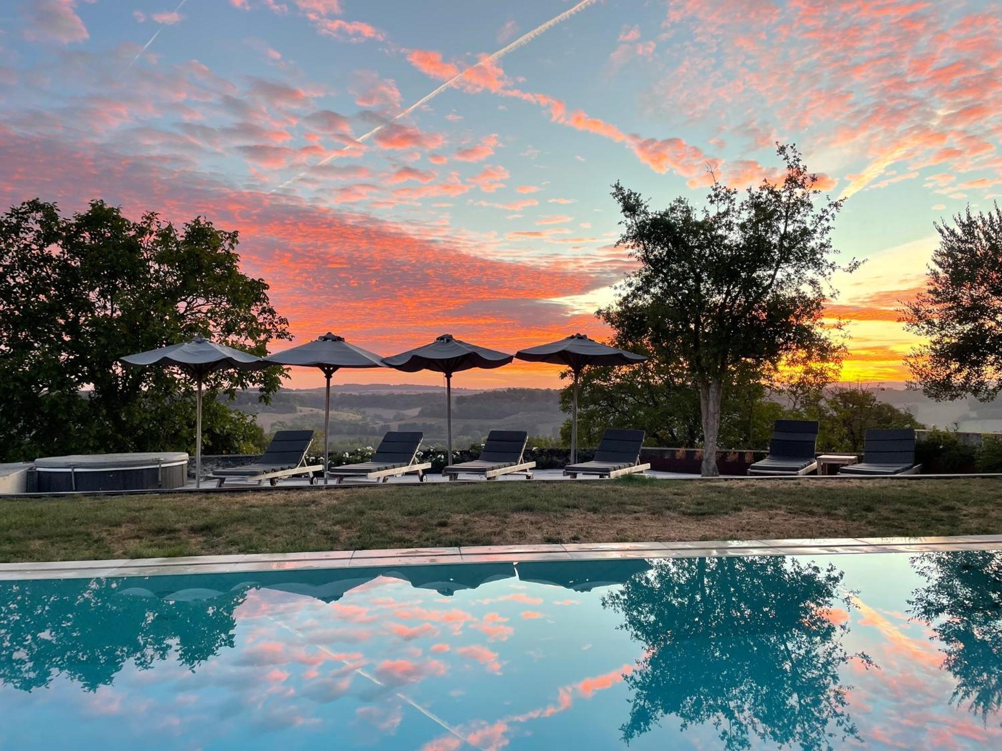B&B La Mirande De Saint-Clar Dış mekan fotoğraf
